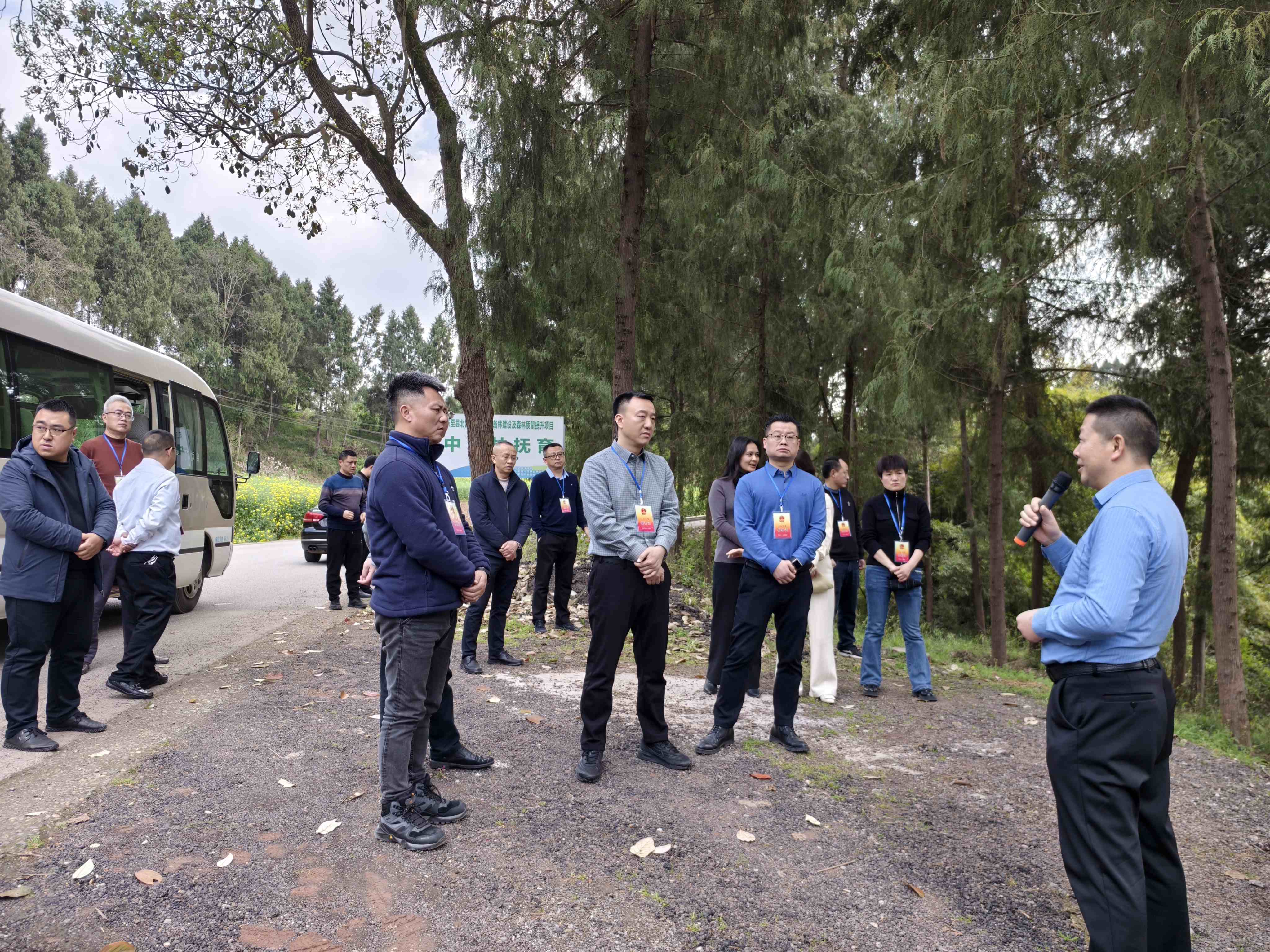 乐至县人大常委会专题视察全县储备林建设工作情况